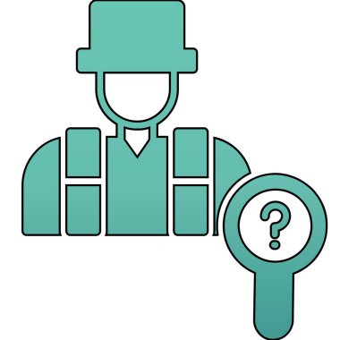 soru simge vektör çizim