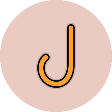 Modern b 'nin vektör illüstrasyonu eksik simgesi