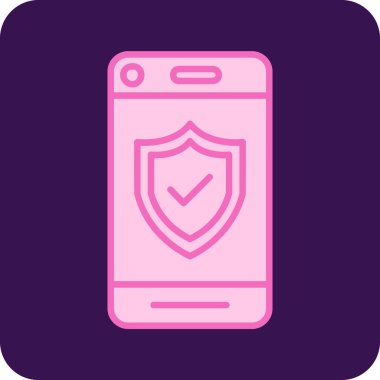 mobil simge vektör illüstrasyonu