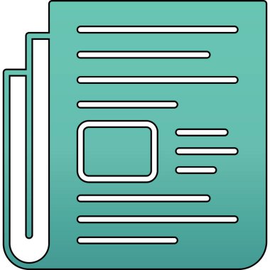 vektör çizim modern b eksikliği simge tıbbi belge