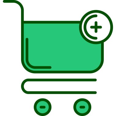 Alışveriş arabası simgesi, taslak biçimi