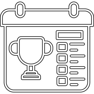 Ödül kupası kazanan simge