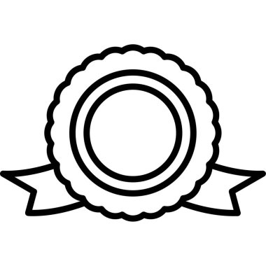 ödül rozeti vektör simgesi kolayca düzenleyebilirsiniz