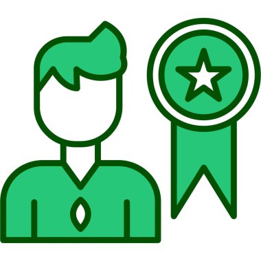 Yıldız. Web simgesi basit illüstrasyon