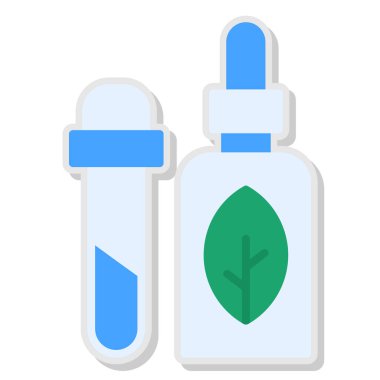 şişe simgesi vektör illüstrasyonu