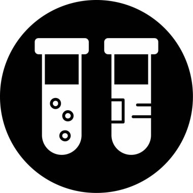 Bilim ve teknoloji simgesi vektörü.