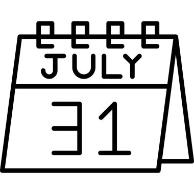 1 Temmuz vektör illüstrasyonuName