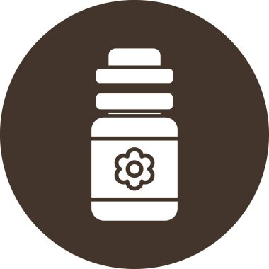 Kişisel ve ticari kullanım için şişe vektör simgesi simgesi vektör çizimi..