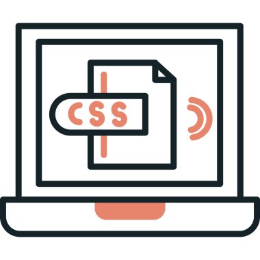 Web sayfası. Web simgesi basit illüstrasyon