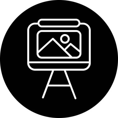 seo modern simgesinin vektör illüstrasyonu