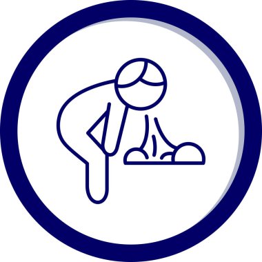 Modern b 'nin vektör illüstrasyonu eksik simgesi