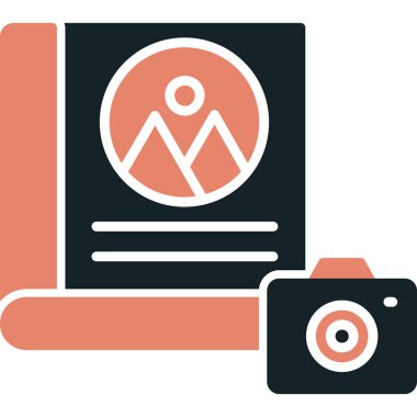 fotoğrafçılık düz vektör simgesi