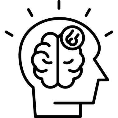 Beyin simgesi, özet biçimi