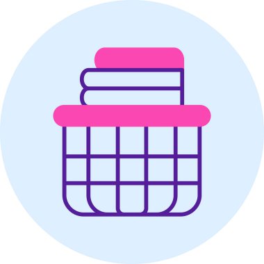 Kitap. Web simgesi basit illüstrasyon