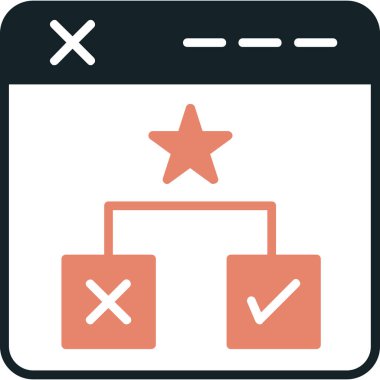 Kontrol Listesi Düz Vektör Simgesi