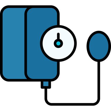 Mavi ve beyaz arkaplanın vektör çizimi