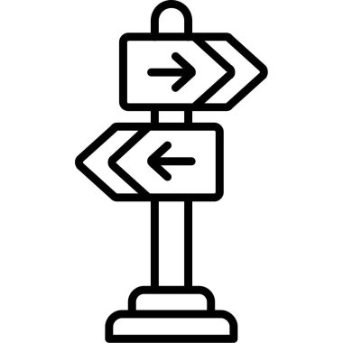 ok simgesi vektör illüstrasyonu