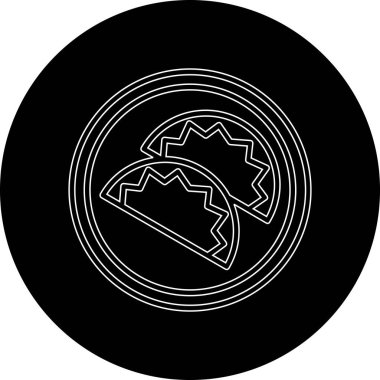 Gıda simgesinin vektör illüstrasyonu