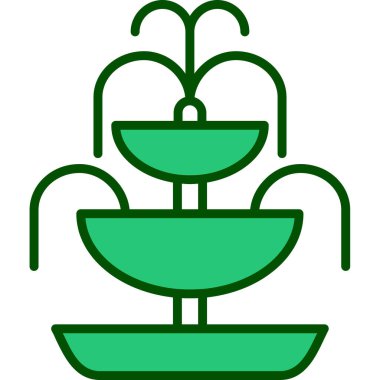 Bir bitkinin vektör illüstrasyonu