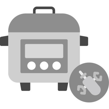 pişirme vektörü simgesi