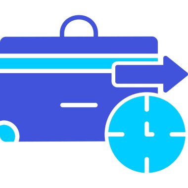 Teslimat. Web simgesi basit illüstrasyon