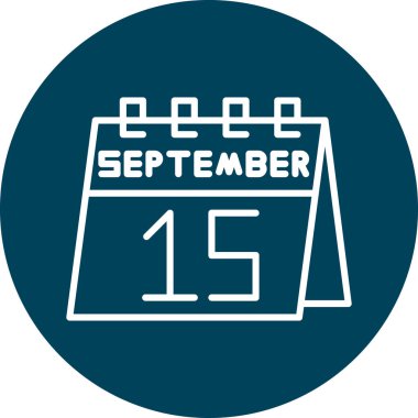 Eylül ayının tarihiyle takvim