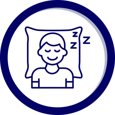 Uyuyan çocuk. Basit tasarım