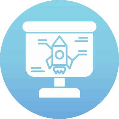 seo modern simgesinin vektör illüstrasyonu