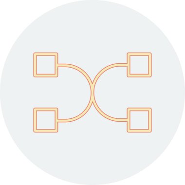 Modern b 'nin vektör illüstrasyonu eksik simgesi