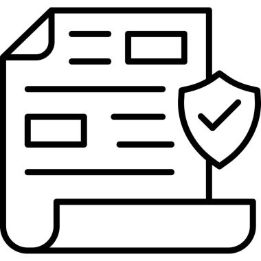 check mark icon. simple illustration