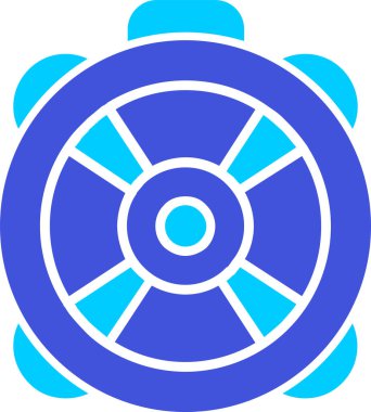 Teçhizat Web simgesi basit illüstrasyon