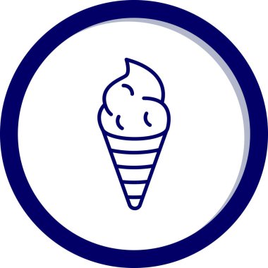 Dondurma vektör illüstrasyonu