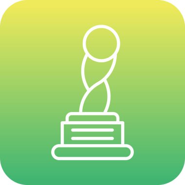 Ödül vektör simgesi. Web ve mobil için illüstrasyon tasarımı.