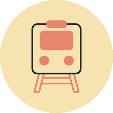 Tek bir simgenin vektör illüstrasyonu