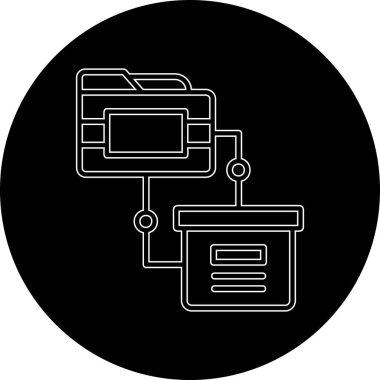 Modern tablet ve tabletin vektör illüstrasyon simgesi