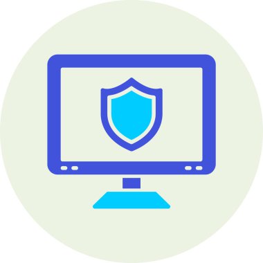 internet koruma vektörü simgesi