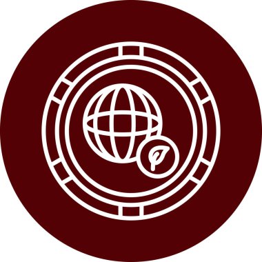 küresel ağ. Basit resimleme