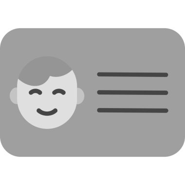 kart simge vektör çizim