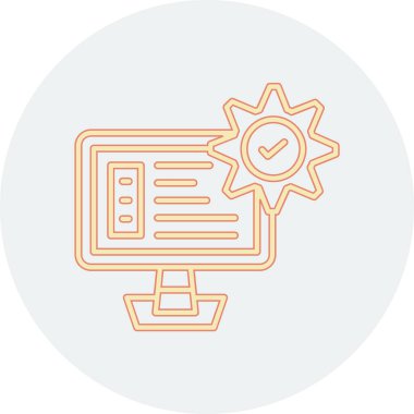 vektör seo simgesi, moda tasarım kavramı