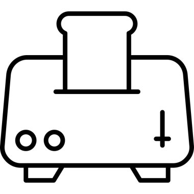 Elektrikli ısıtıcı simgesi. Anahat elektrikli ısıtıcı vektör simgesi beyaz arka plan üzerinde izole web tasarımı için