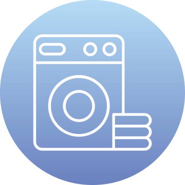 Bir kamera simgesinin vektör illüstrasyonu