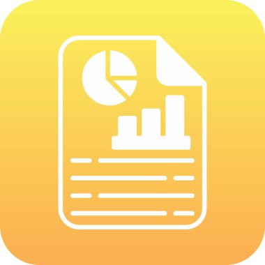 Belge simgesinin vektör illüstrasyonu