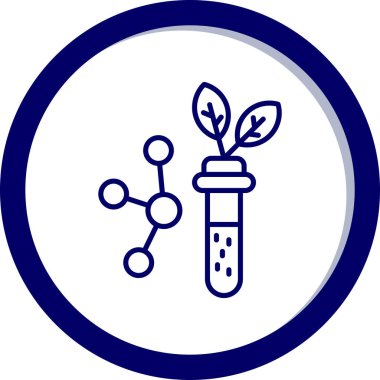 laboratuvar test tüpü simgesi