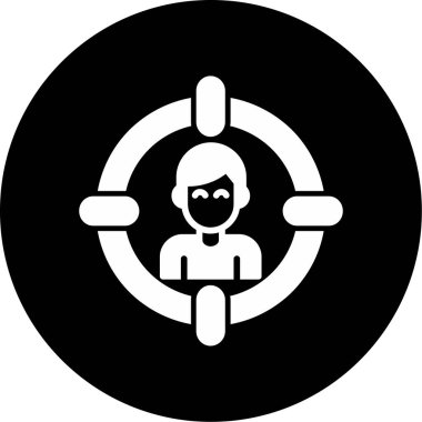 trend biçimi izole edilmiş arkaplanda kullanıcı simgesi