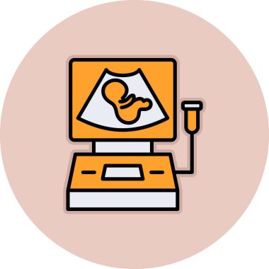 Vektör illüstrasyonu, modern simge