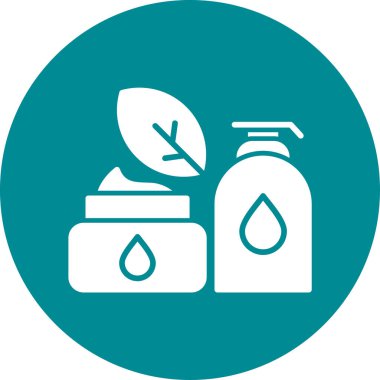 Su şişesi vektör simgesi. biçim düz sembol, yuvarlak açılar, mavi arkaplan, beyaz arkaplan