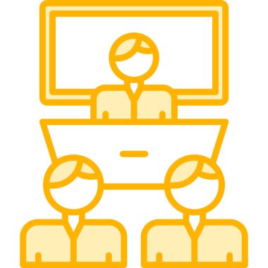 iş insanlar toplantı simgesi