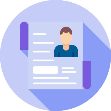 Avatar Adam vektör simgesi