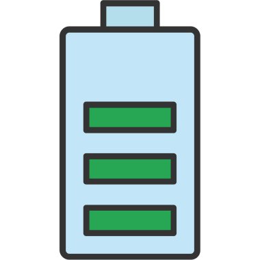 pil vektör illüstrasyonu