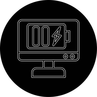 Modern b 'nin vektör illüstrasyonu eksik simgesi